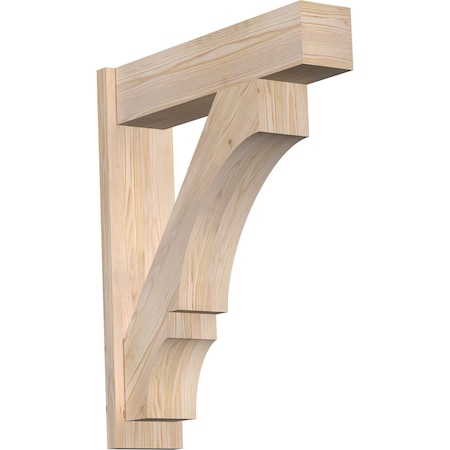Ekena Millwork Balboa Block Smooth Outlooker, Douglas Fir, 7 1/2"W x 30"D x 36"H OUT08X30X36BOA05SDF